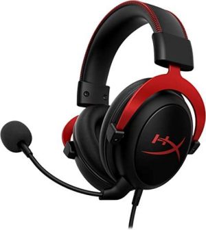 HyperX Cloud II – Gaming Headset, 7.1 Surround Sound, Memory Foam Ear Pads, Durable Aluminum Frame, Detachable Microphone, Works with PC, PS5, PS4,…