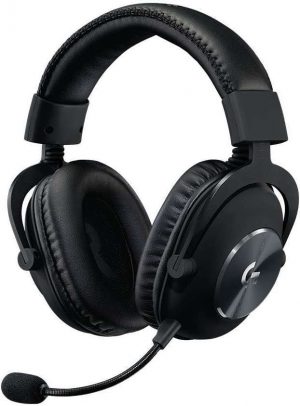 Logitech G PRO Gaming Headset 2nd Generation Comfortable and Durable with PRO-G 50 mm Audio Drivers, Aluminum, Steel and Memory Foam, for…