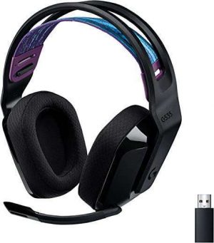 Logitech G535 Lightspeed Wireless Gaming Headset – Lightweight on-Ear Headphones, flip to Mute mic, Stereo, Compatible with PC, PS4, PS5, USB…