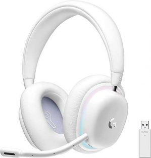 Logitech G735 Wireless Gaming Headset, Customizable LIGHTSYNC RGB Lighting, Lightspeed, Bluetooth, 3.5 MM Aux Compatible with PC, Mobile Devices,…