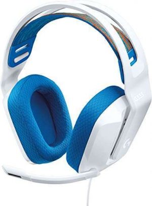 Logitech G335 Wired Gaming Headset, with Flip to Mute Microphone, 3.5mm Audio Jack, Memory Foam Earpads, Lightweight, Compatible with PC,…