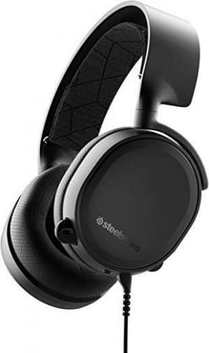 SteelSeries Arctis 3 – All-Platform Gaming Headset – for PC, PlayStation 4, Xbox One, Nintendo Switch, VR, Android, and iOS – Black