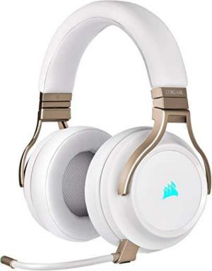 Corsair Virtuoso RGB Wireless Gaming Headset – High-Fidelity 7.1 Surround Sound w/Broadcast Quality Microphone – Memory Foam Earcups – 20 Hour…