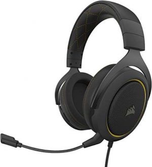 Corsair HS60 Pro – 7.1 Virtual Surround Sound PC Gaming Headset w/USB DAC – Discord Certified – Works with PC, Xbox Series X, Xbox Series S, Xbox…