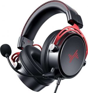 Gaming Headset for PS5 PS4 PC Xbox One Controller, Gaming Headphones with Noise Cancelling Mic, Wired Gamer Headsets for Computer Laptop Mac…