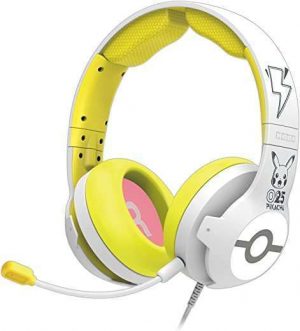 HORI Gaming Headset (Pikachu POP) for Nintendo Switch & Switch Lite – Officially Licensed by Nintendo & Pokemon Company International – Nintendo…