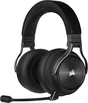 CORSAIR VIRTUOSO RGB WIRELESS XT High-Fidelity Gaming Headset with Bluetooth and Spatial Audio – Works with Mac, PC, PS5, PS4, Xbox series X/S – Slate